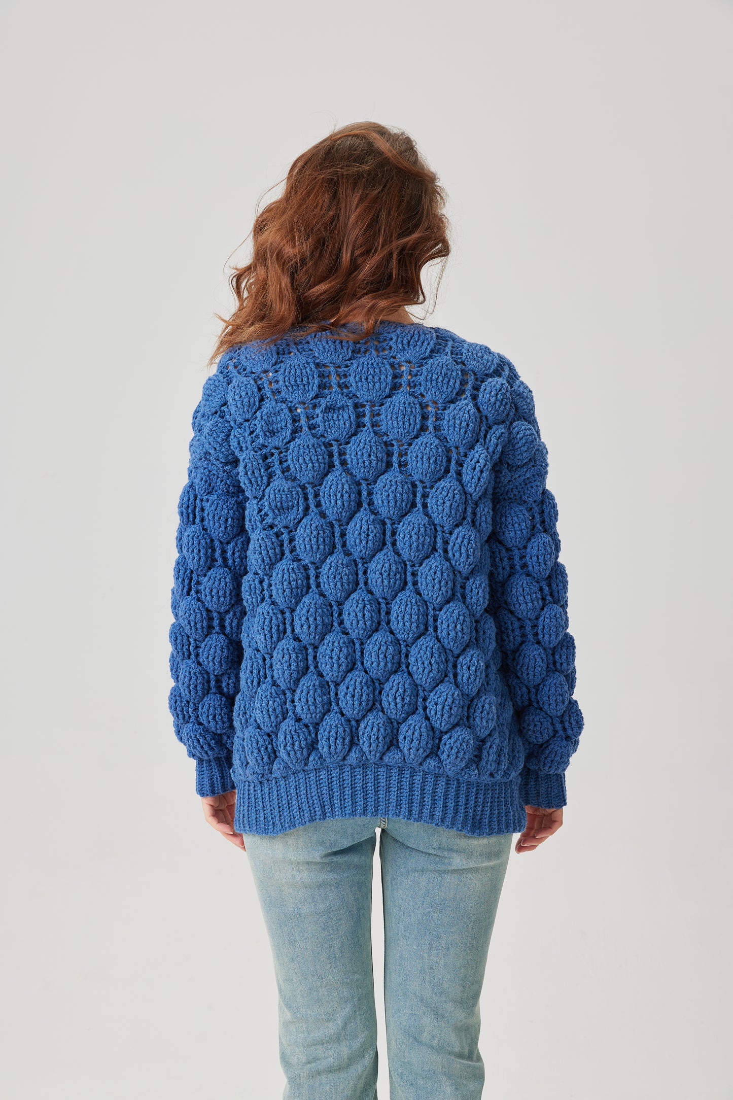 Lace Leaf Yoke Cardigan