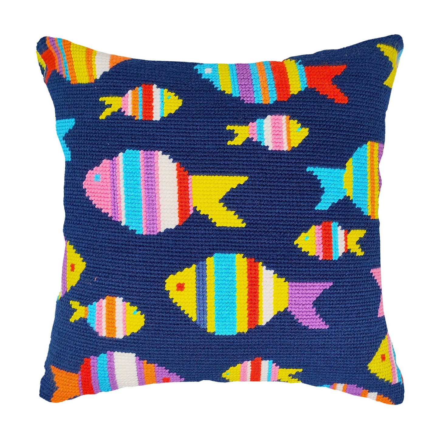 Colorful Fish Pillow