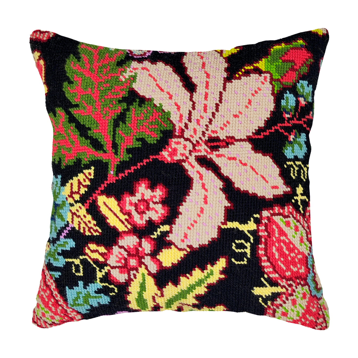 Vintage Flowers 2 Pillow