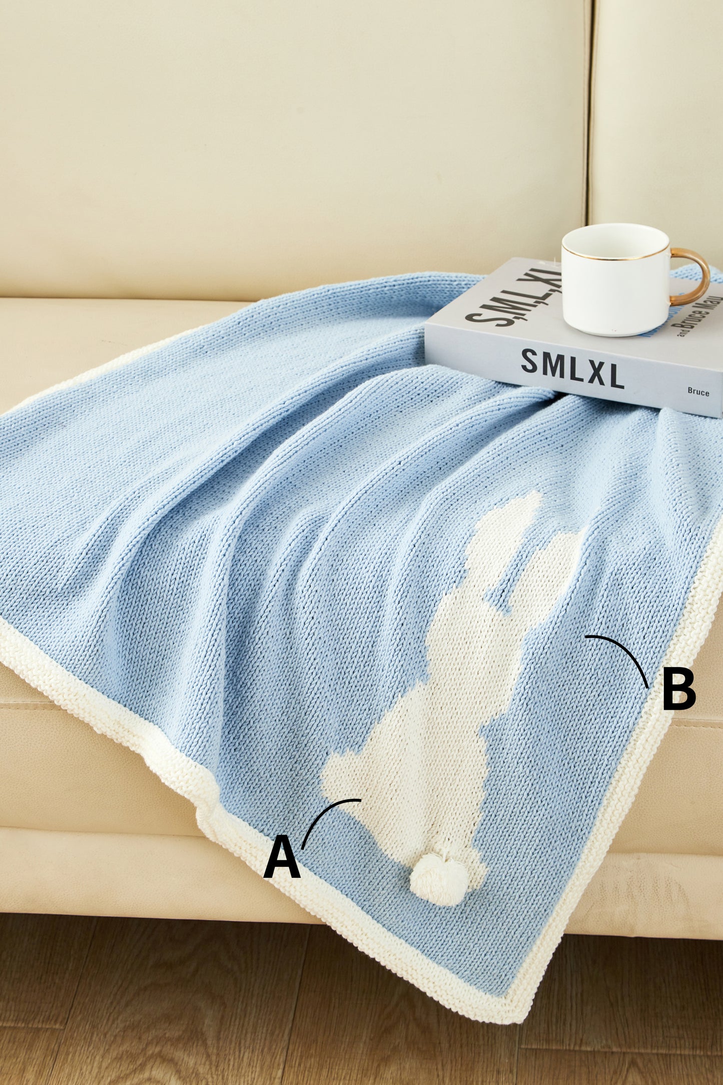 Soft and Cozy Bunny Baby Blanket