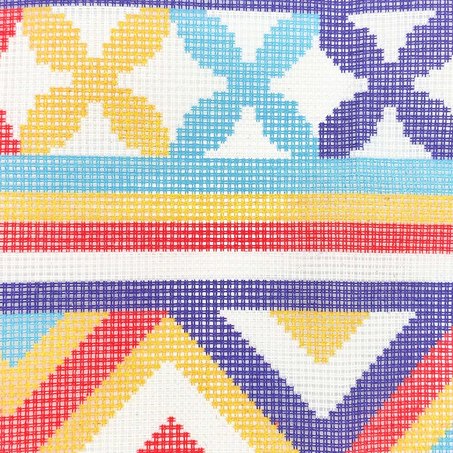 Colorful Geometry Pillow