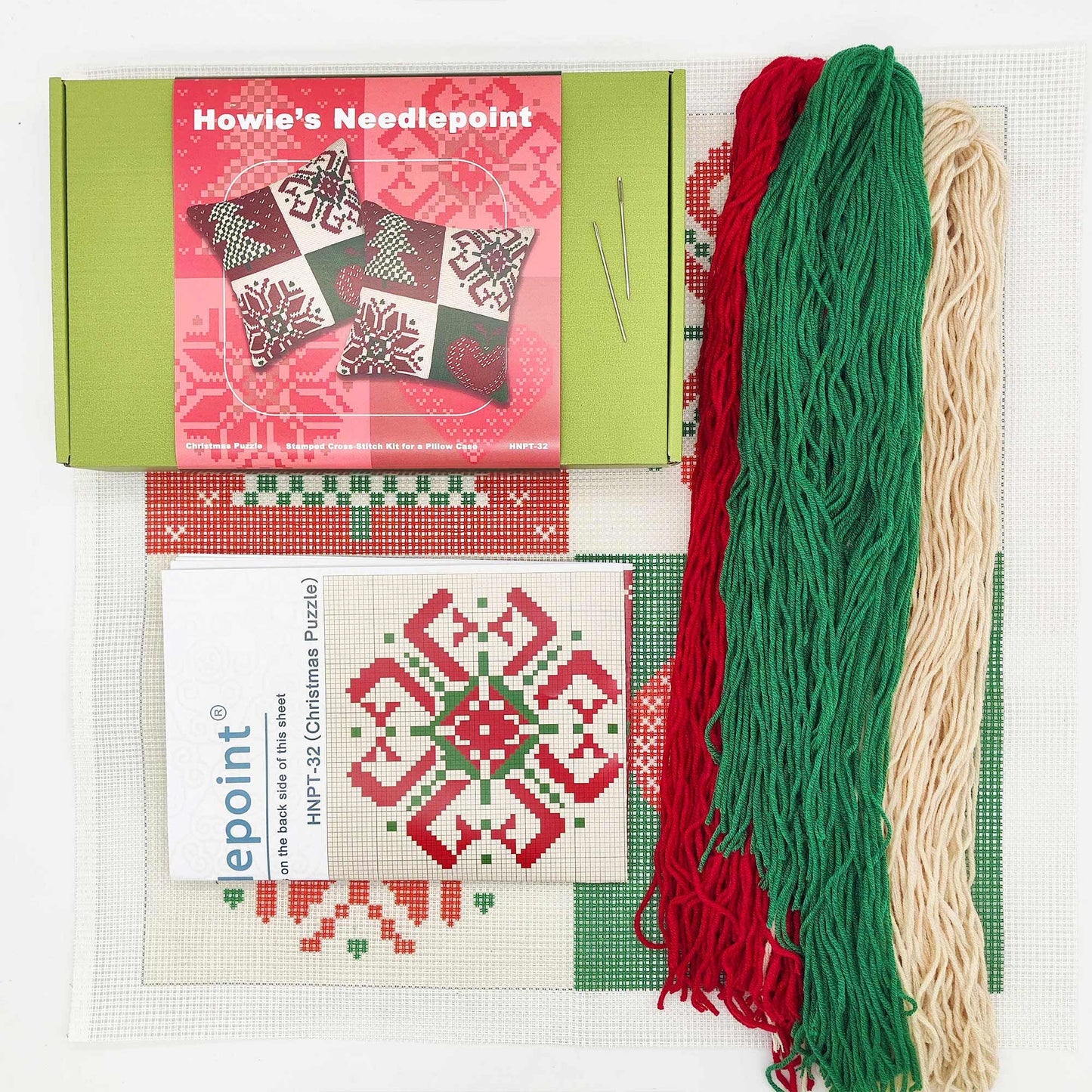 Christmas Puzzle Pillow
