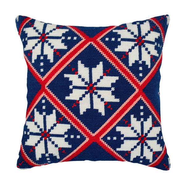 Christmas Snowflake Pillow