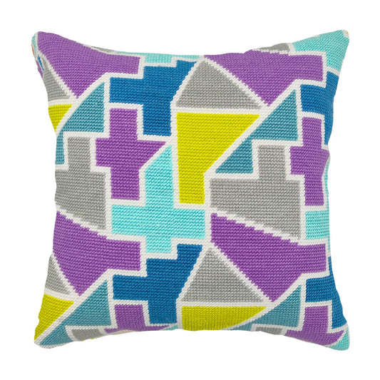 Dark Puzzle Pillow