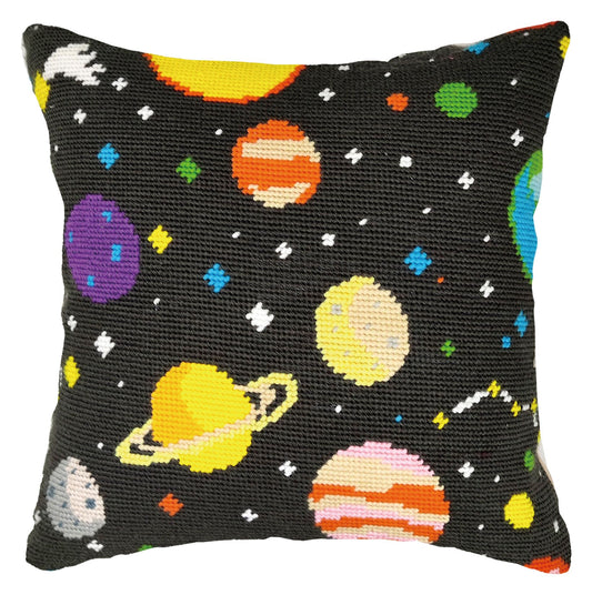 Color Planets Pillow