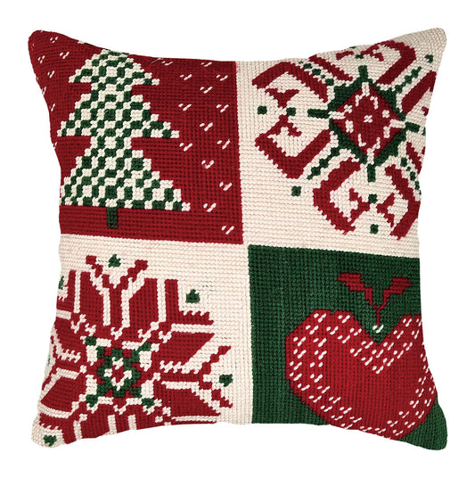 Christmas Puzzle Pillow