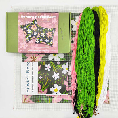 Pink Lily Pillow