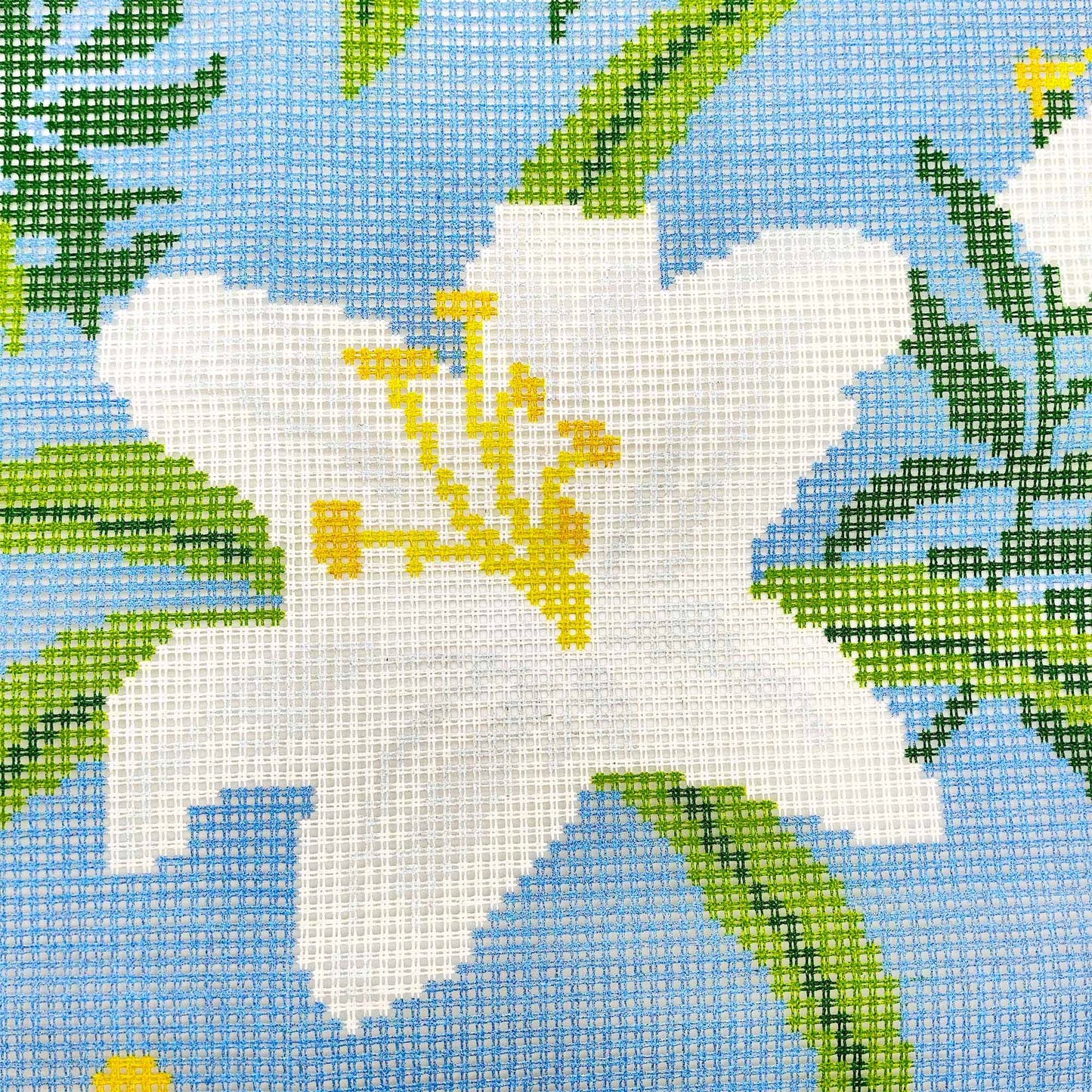 White Lily Pillow