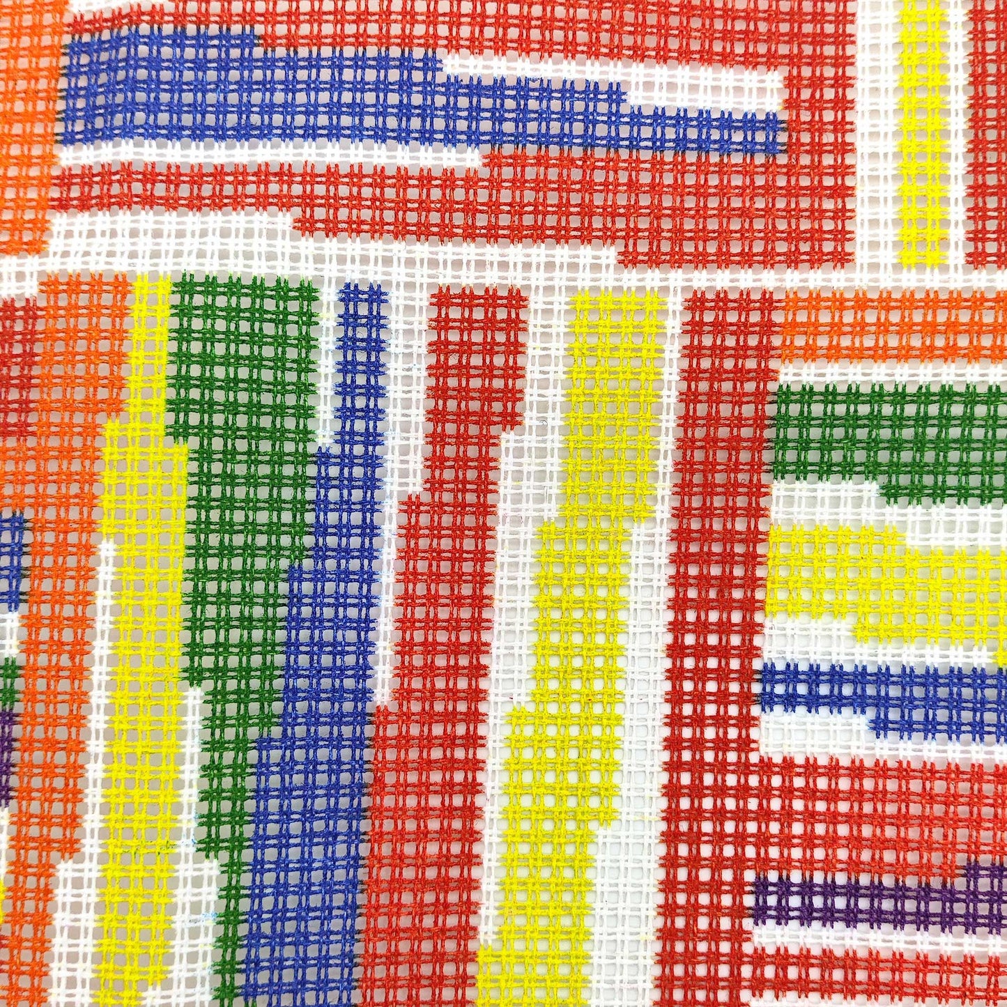 Rainbow Stripes Pillow