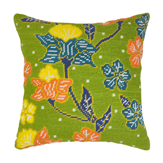 Vintage Flowers 1 Pillow