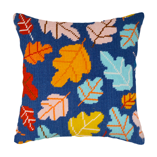 Colorful Leaves Pillow